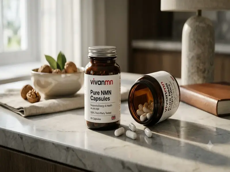 Vivanmn Review and Product Guide for Pure NMN 500mg Capsules.